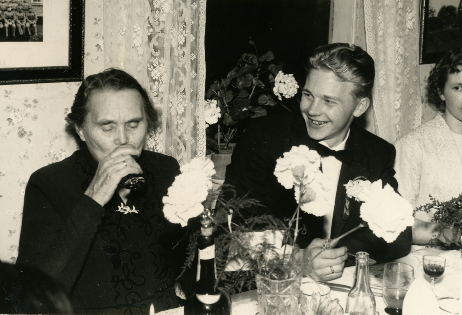 Bjarne og Toves bryllup 1958